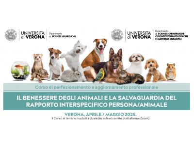 Il benessere degli animali e la salvaguardia del rapporto interspecifico persona/animale