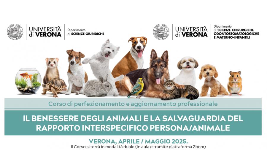 Il benessere degli animali e la salvaguardia del rapporto interspecifico persona/animale