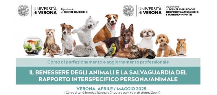 Il benessere degli animali e la salvaguardia del rapporto interspecifico persona/animale